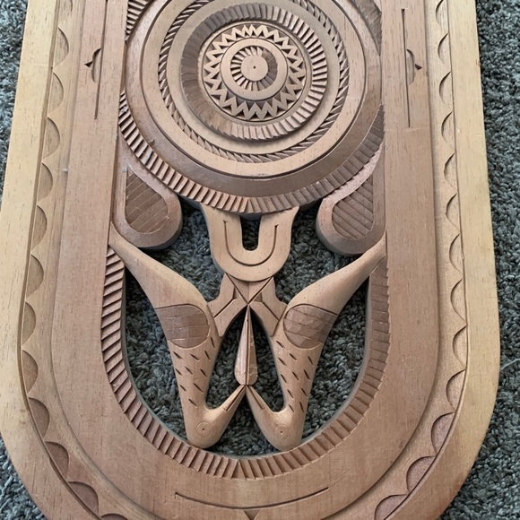 Wooden Handcarved Decor - Picture 3 of 5